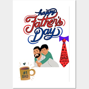 Happy Father's day Posters and Art
